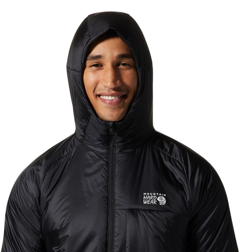 Men's Compressor Hoody, Color: Black, image 4