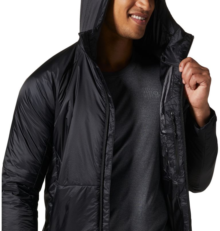 Men's Compressor Hoody, Color: Black, image 8