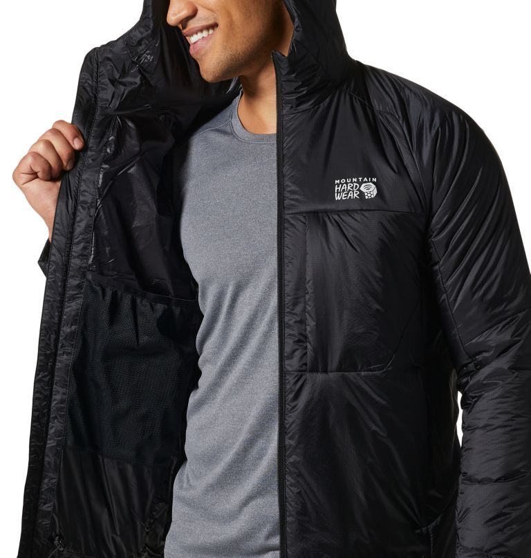 Men's Compressor Hoody, Color: Black, image 9