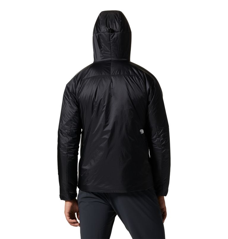 Men's Compressor Hoody, Color: Black, image 2
