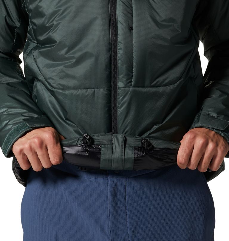 Thumbnail: Manteau à capuchon Compressor Homme, Color: Black Spruce, image 7