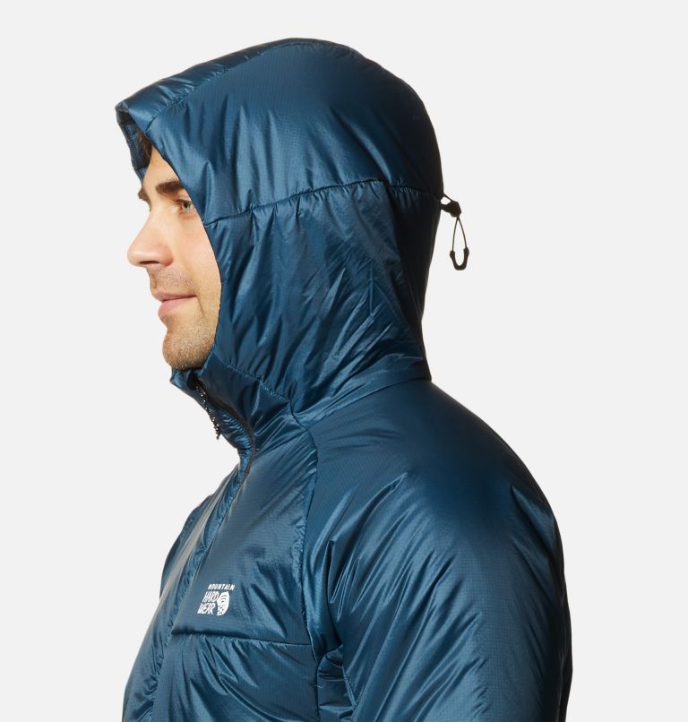 Manteau à capuchon Compressor Homme, Color: Dark Caspian, image 5