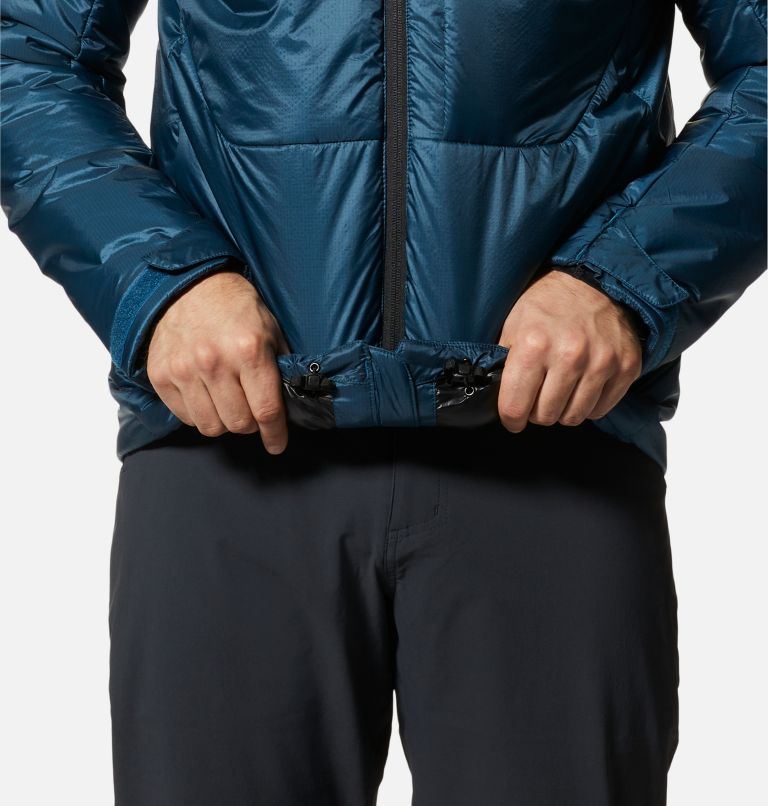 Manteau à capuchon Compressor Homme, Color: Dark Caspian, image 9