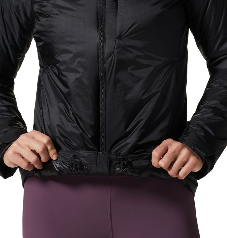 Manteau à capuchon Compressor Femme, Color: Black, image 7