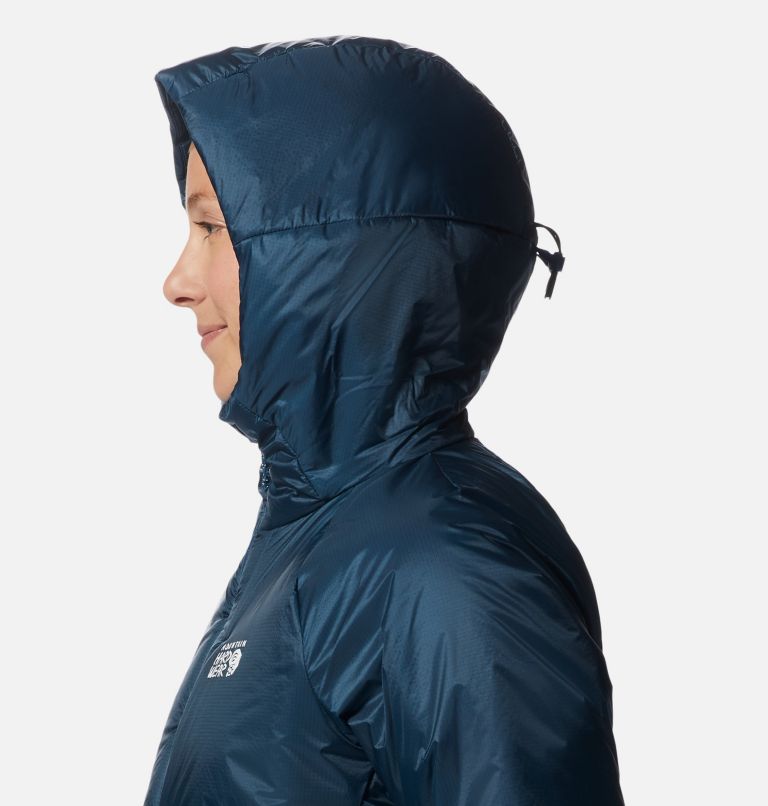 Women's Compressor Hoody, Color: Dark Caspian, image 5