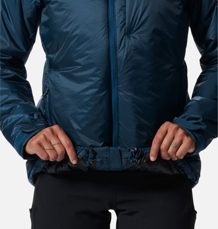 Women's Compressor Hoody, Color: Dark Caspian, image 7