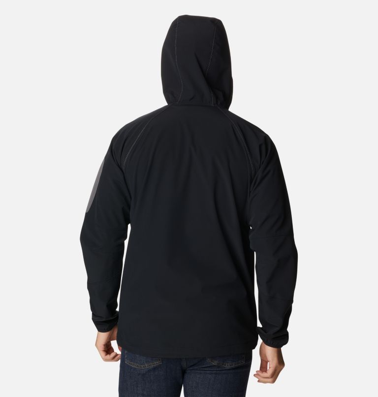 Thumbnail: Softshell à Capuche Tall Heights Homme, Color: Black, image 2