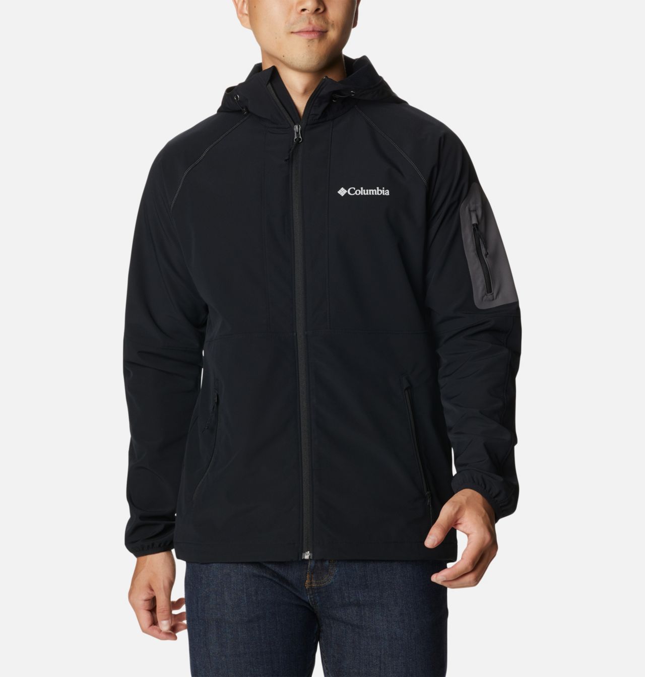 Men's Tall Heights™ Hooded Softshell Jacket 1
