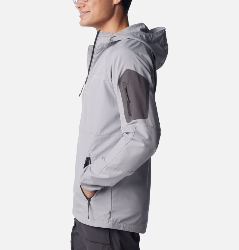 Softshell à Capuche Tall Heights Homme, Color: Columbia Grey, image 3
