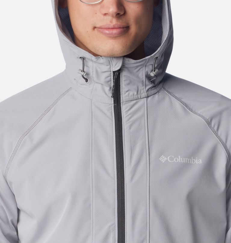 Men’s Tall Heights Hooded Softshell, Color: Columbia Grey, image 4