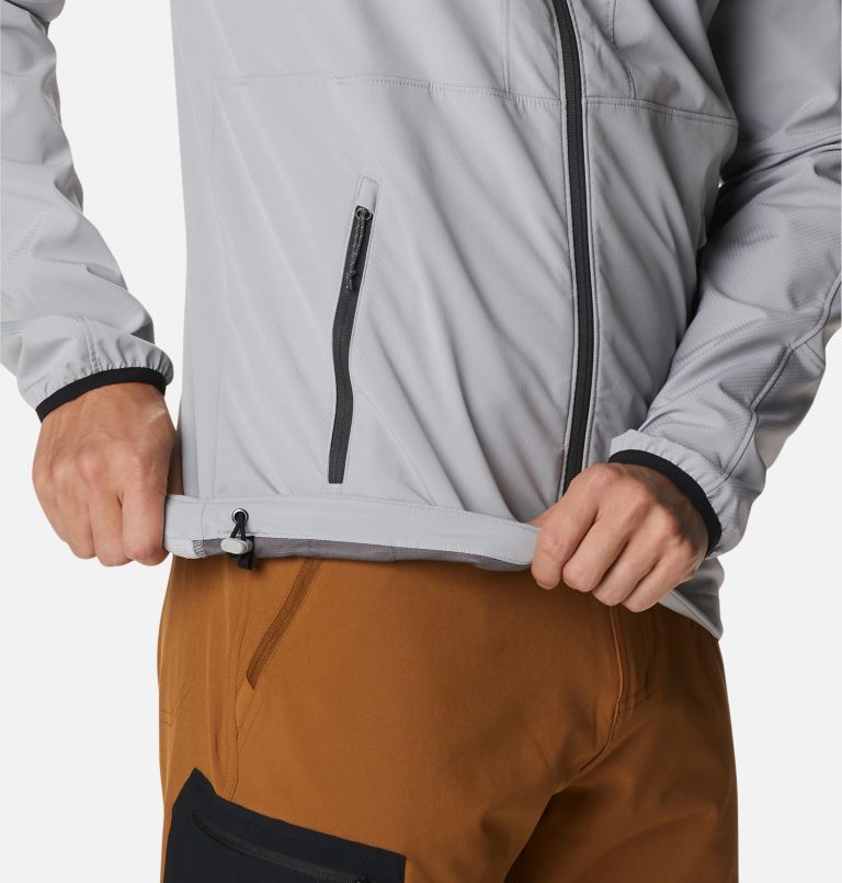 Manteau coquille souple à capuchon Tall Heights Homme, Color: Columbia Grey