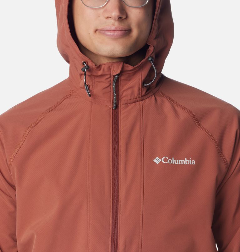 Columbia Men's Tall Heights Hooded Softshell Jacket - S - Grey