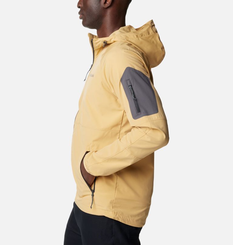 Men’s Tall Heights Hooded Softshell, Color: Light Camel, image 3