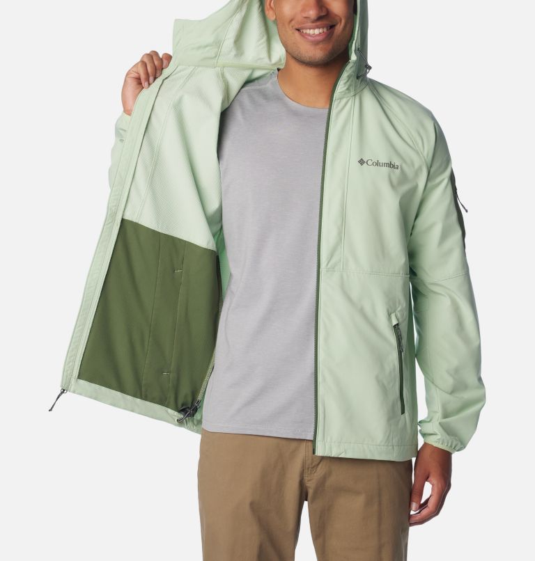 Men’s Tall Heights Hooded Softshell, Color: Sage Leaf, image 5