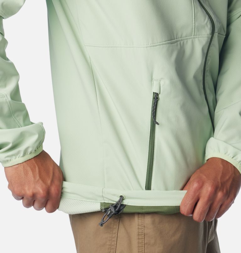 Men’s Tall Heights Hooded Softshell, Color: Sage Leaf, image 6