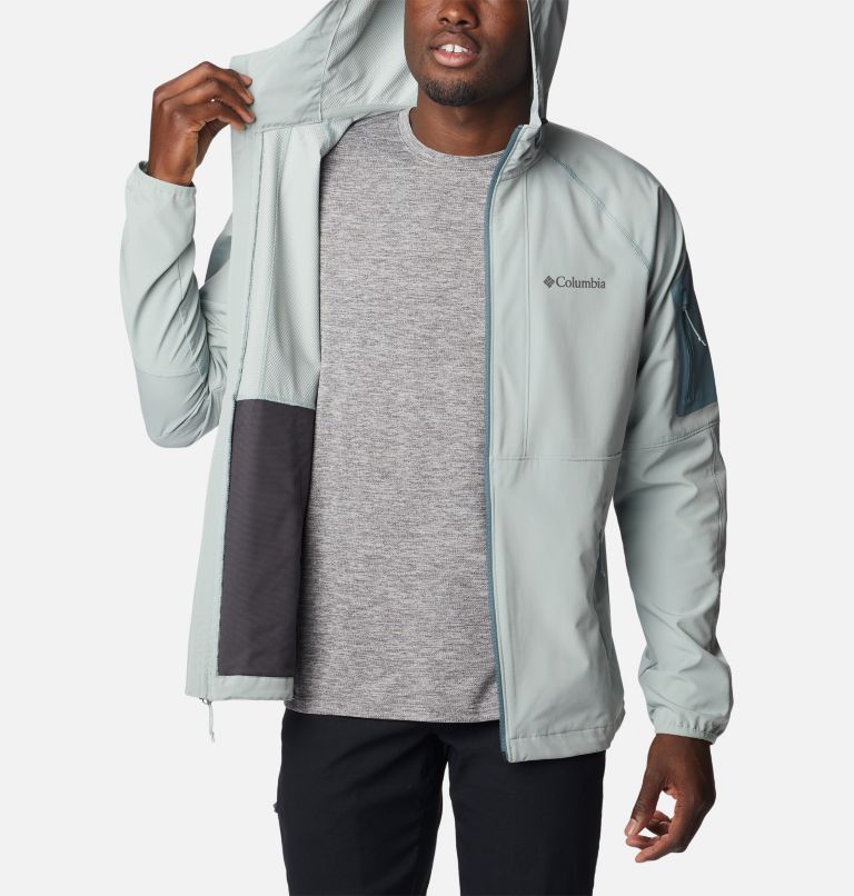 Thumbnail: Softshell à Capuche Tall Heights Homme , Color: Niagara, image 5