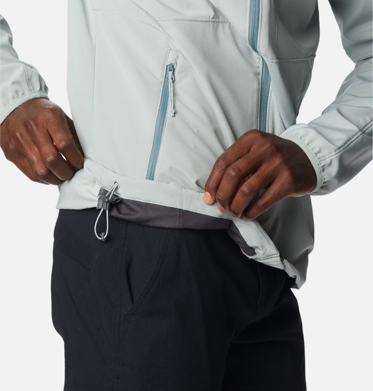 Men’s Tall Heights Hooded Softshell, Color: Niagara, image 6