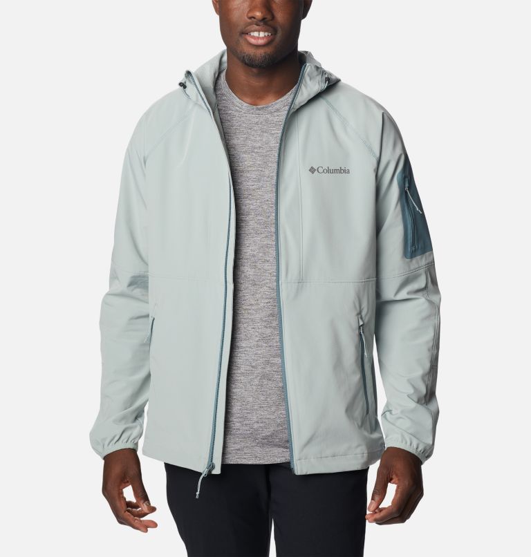 Men’s Tall Heights Hooded Softshell, Color: Niagara, image 7