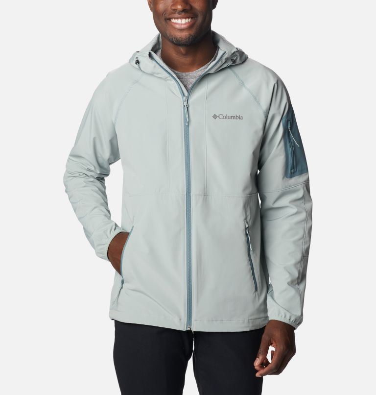 Thumbnail: Softshell à Capuche Tall Heights Homme , Color: Niagara, image 1