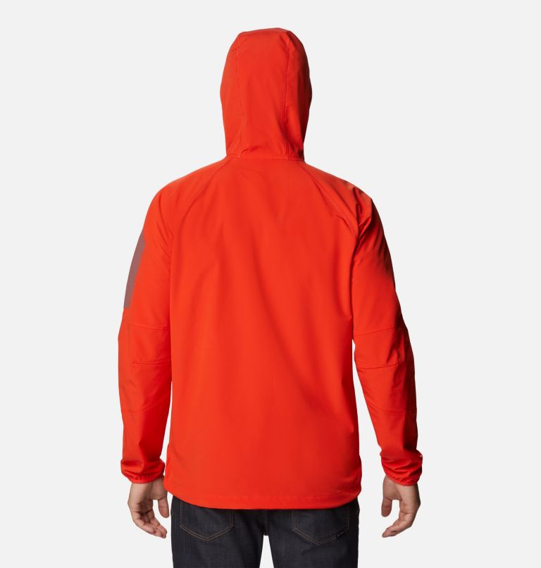 Men's Tall Heights Hooded Softshell Jacket, Color: Spicy, image 2