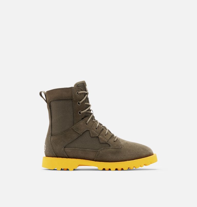 Thumbnail: Women's Caribou OTM Bootie, Color: Alpine Tundra, Cyber Yellow, image 1