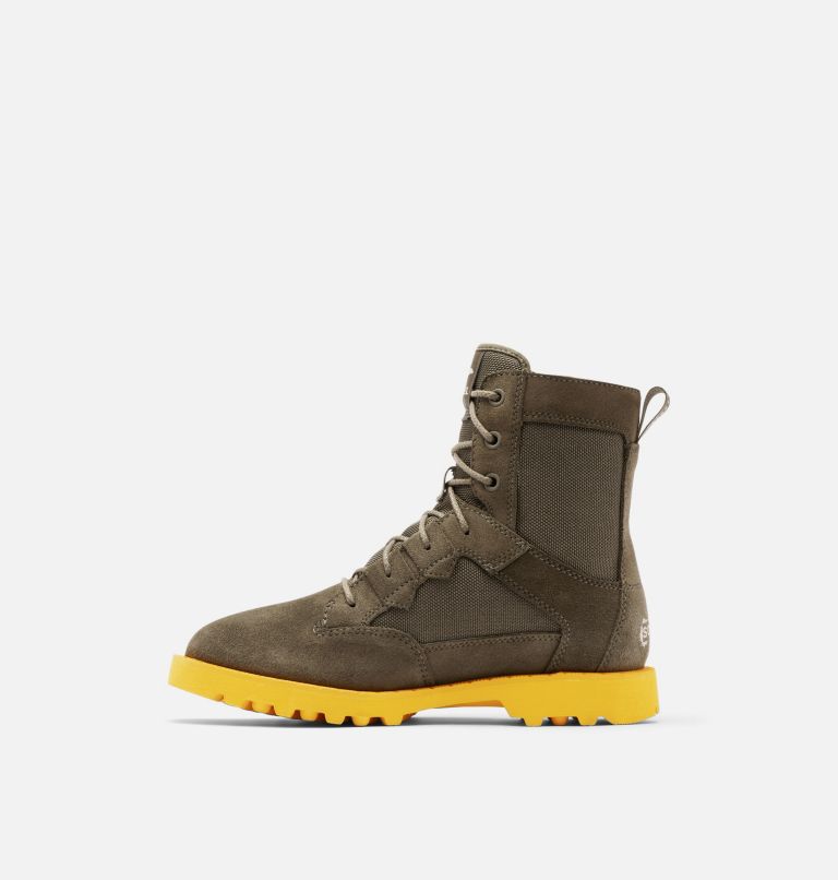 Thumbnail: Women's Caribou OTM Bootie, Color: Alpine Tundra, Cyber Yellow, image 5