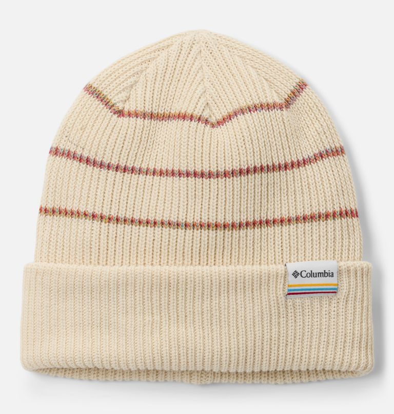 Lost Lager II Beanie, Color: Chalk, Rainbow Stripes, Columbia Label, image 1