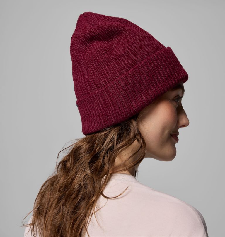 Lost Lager II Beanie, Color: Rich Wine, Rose City, image 6