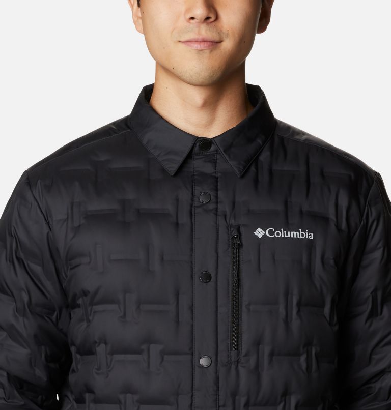 Manteau-chemise Delta Ridge pour homme, Color: Black