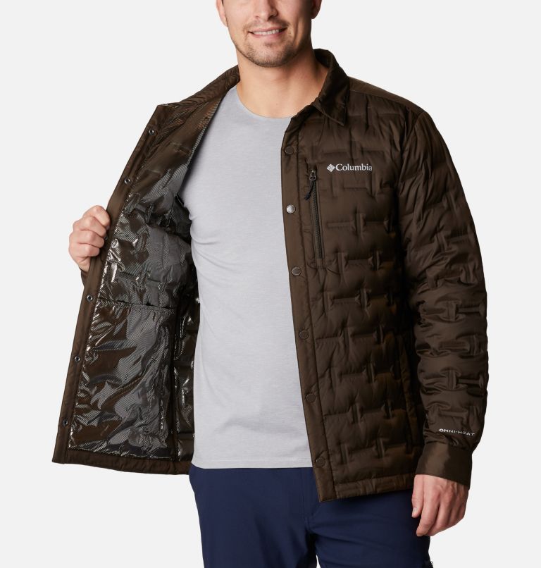 Men's Delta Ridge Shirt Jacket, Color: Cordovan, image 5
