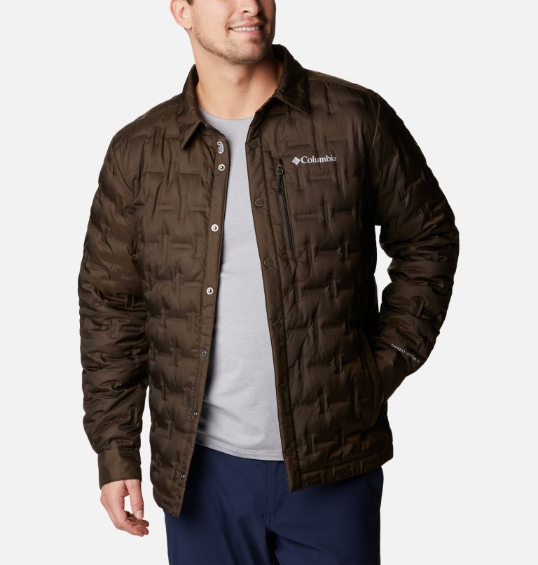 Men's Delta Ridge Shirt Jacket, Color: Cordovan, image 7