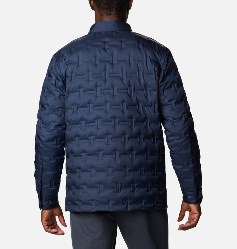 Thumbnail: Men's Delta Ridge Insulated Shirt Jacket, Color: Collegiate Navy, image 2