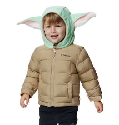 toddler columbia fleece with hood