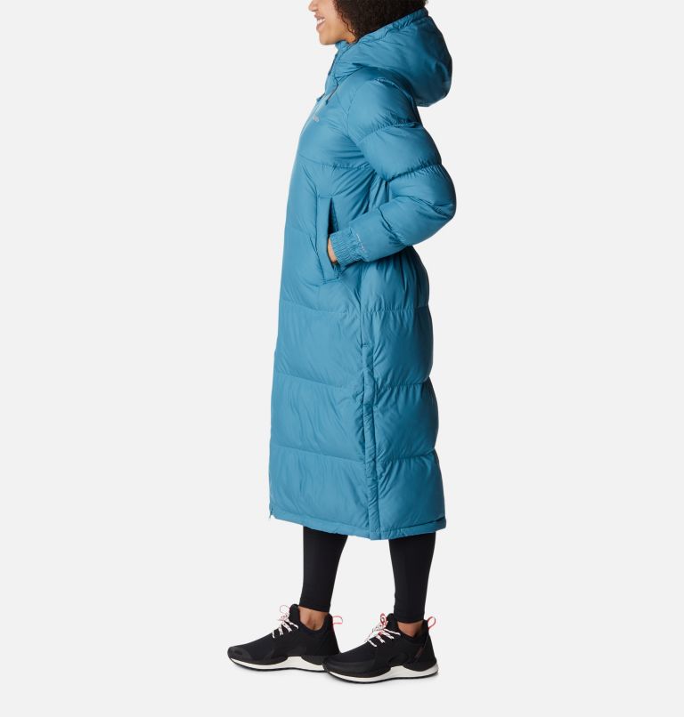 Women's Pike Lake Long Jacket, Color: Canyon Blue, image 3