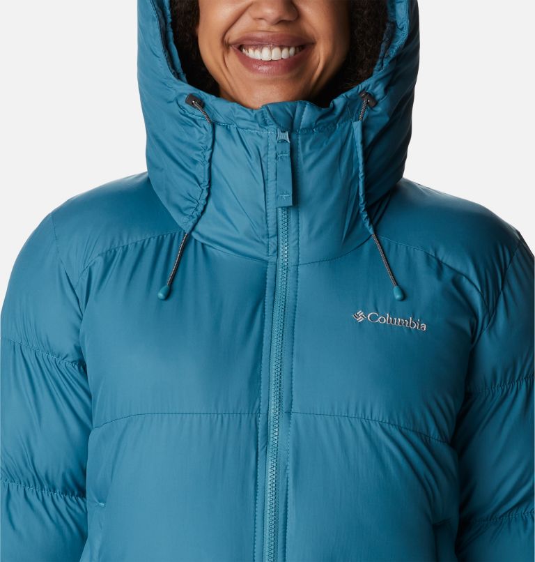 Women's Pike Lake Long Jacket, Color: Canyon Blue, image 4