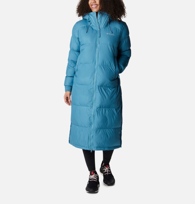 Women's Pike Lake Long Jacket, Color: Canyon Blue, image 1