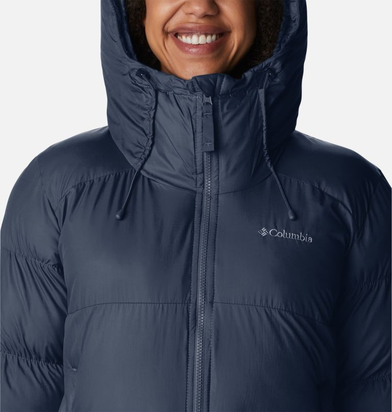 Women's Pike Lake Long Jacket, Color: Dark Nocturnal, image 4