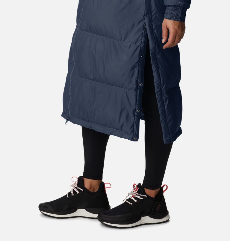 Women's Pike Lake Long Jacket, Color: Dark Nocturnal, image 7