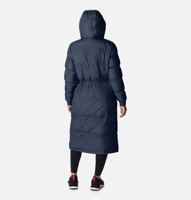 Women's Pike Lake Long Jacket, Color: Dark Nocturnal, image 2