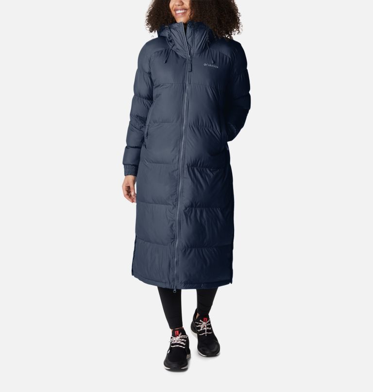 Women's Pike Lake Long Jacket, Color: Dark Nocturnal, image 1