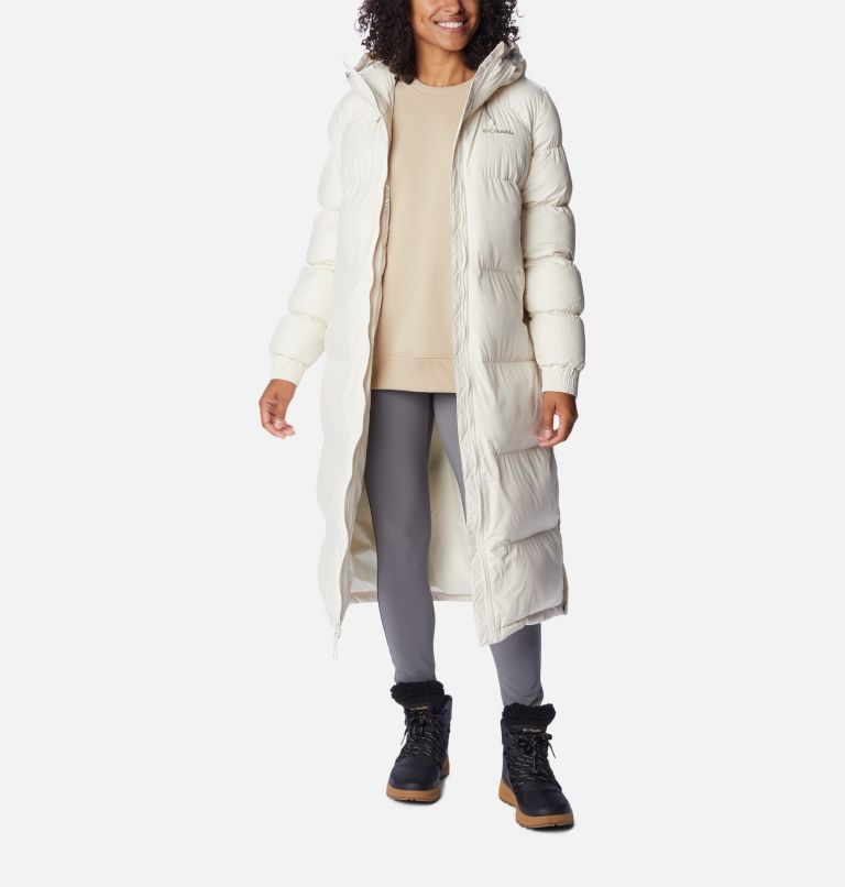 Nike long best sale puffer coat womens