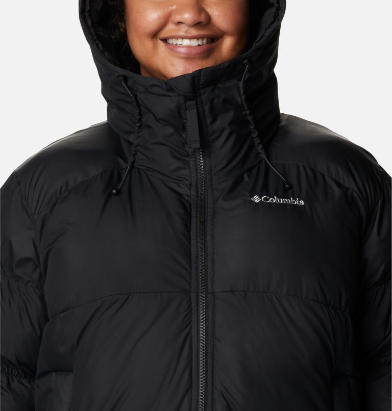 Thumbnail: Women's Pike Lake Long Jacket - Plus Size, Color: Black, image 4