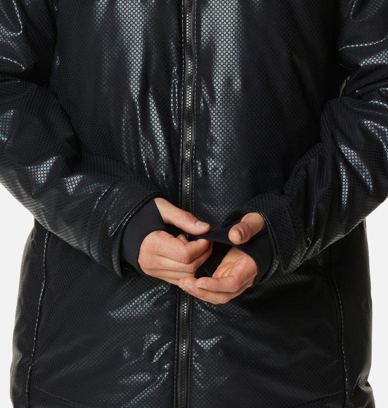 Men's Barrett Spur II Black Dot Down Parka, Color: Black, image 7