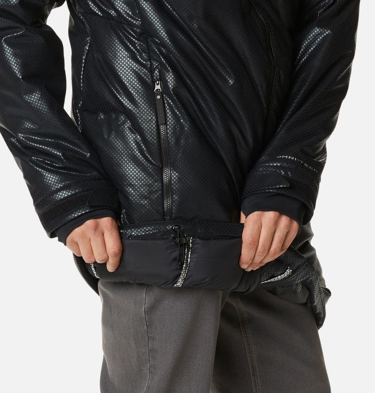 Men's Barrett Spur II Black Dot Down Parka, Color: Black, image 8