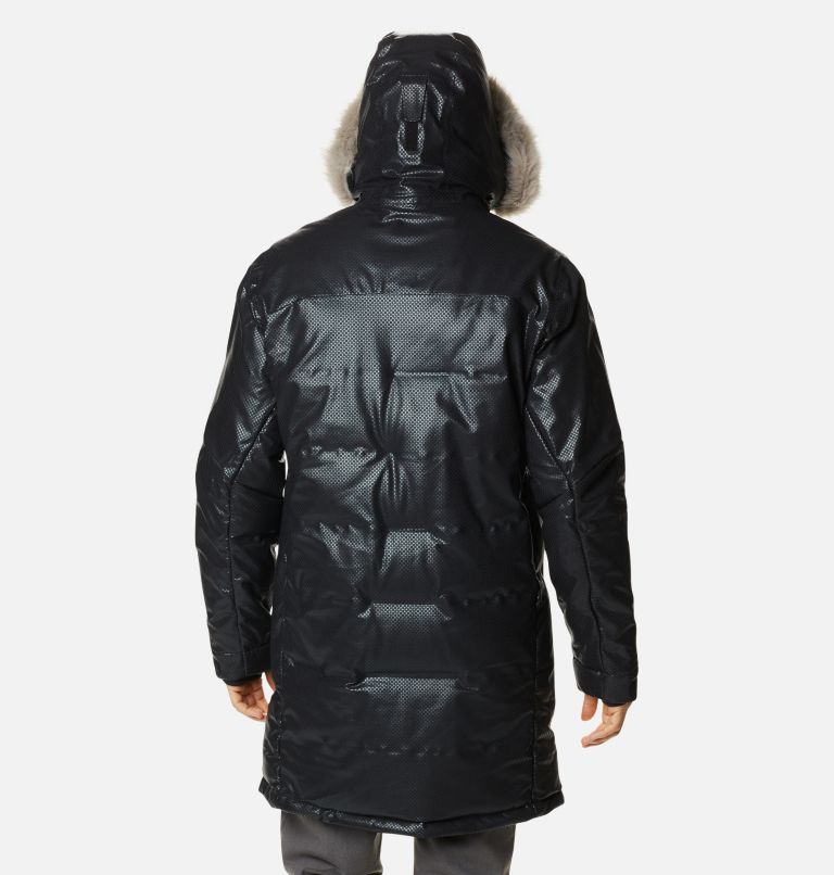 Men's Barrett Spur II Black Dot Down Parka, Color: Black, image 2