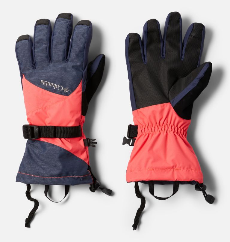 Women's Bugaboo II Gloves, Color: Neon Sunrise, Nocturnal, image 1