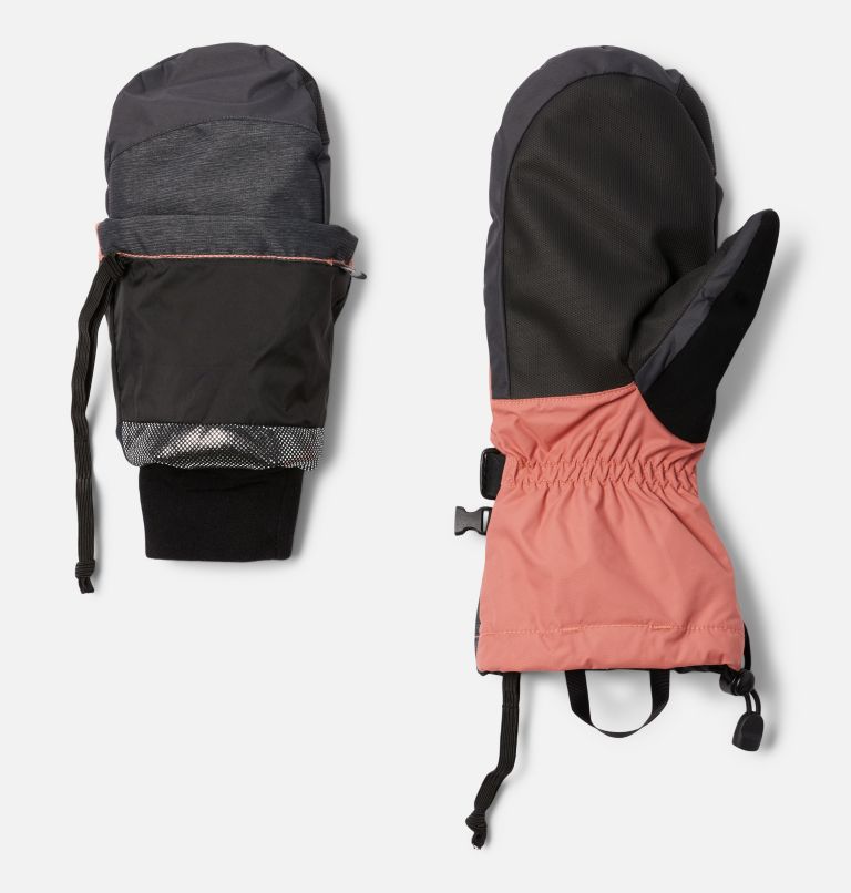 Women's Bugaboo II Mitten, Color: Dark Coral, Shark, image 2