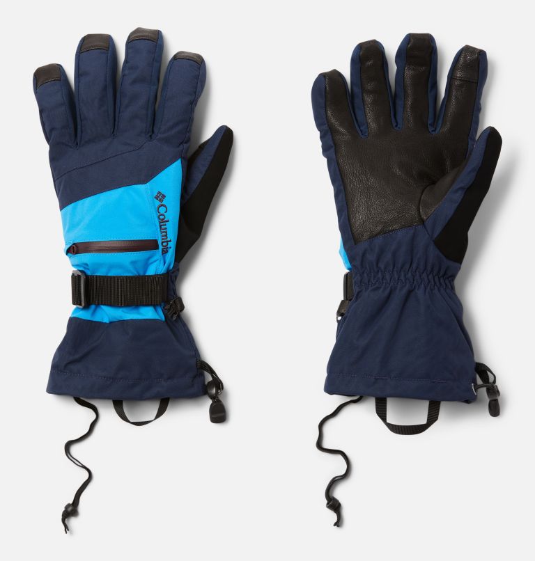 Men's Wild Card Insulated Gloves, Color: Compass Blue, Collegiate Navy, image 1