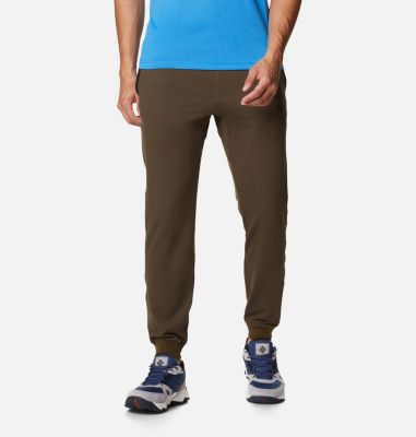 Columbia - Tech Trail Knit Jogger - Olive Green Size L - Men