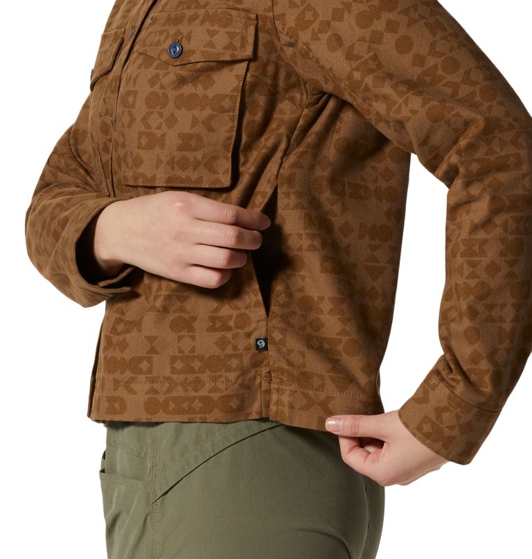 Moiry Shirt Jacket | 239 | M, Color: Corozo Nut, image 5